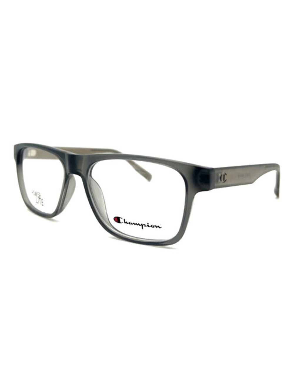 Champion CU3002 C02 Gray Rectangle Authentic Eyeglass Frames Glasses 53-15-138